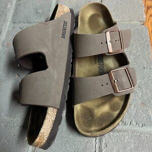Birkenstock Arizona EU 39 Narrow  (US 8-8.5/6-6.5) Birko-Flor Mocha
